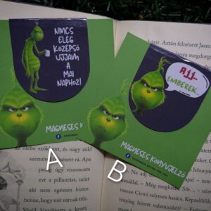 Grincs Mágneses Könyvjelző