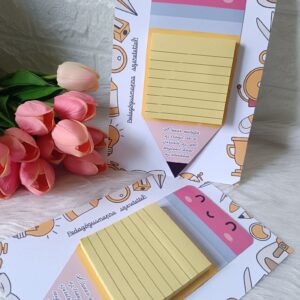 Hűtőmágnes Jegyzettömb