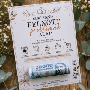 Esküvői pénzátadó-Felnőtt problémák