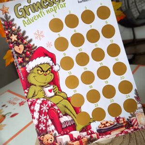 Grincses adventi naptár – 24 őszinte gondolat a decemberi őrületről